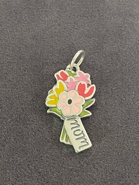 James Avery Enamel Bouquet For Mom Charm